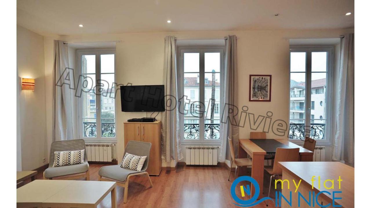 Aparthotel Riviera - Liberte 1 - Grimaldi Promenade Des Anglais 5Mn - Superieur 2 Chambres Ac - Emplacement Exceptionnel Ница Екстериор снимка
